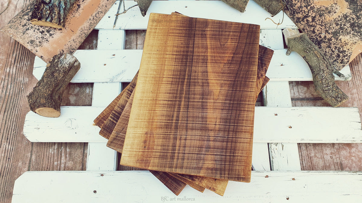 Rustic Olive Wood Cutting Board, Vintage Style Cheese Board