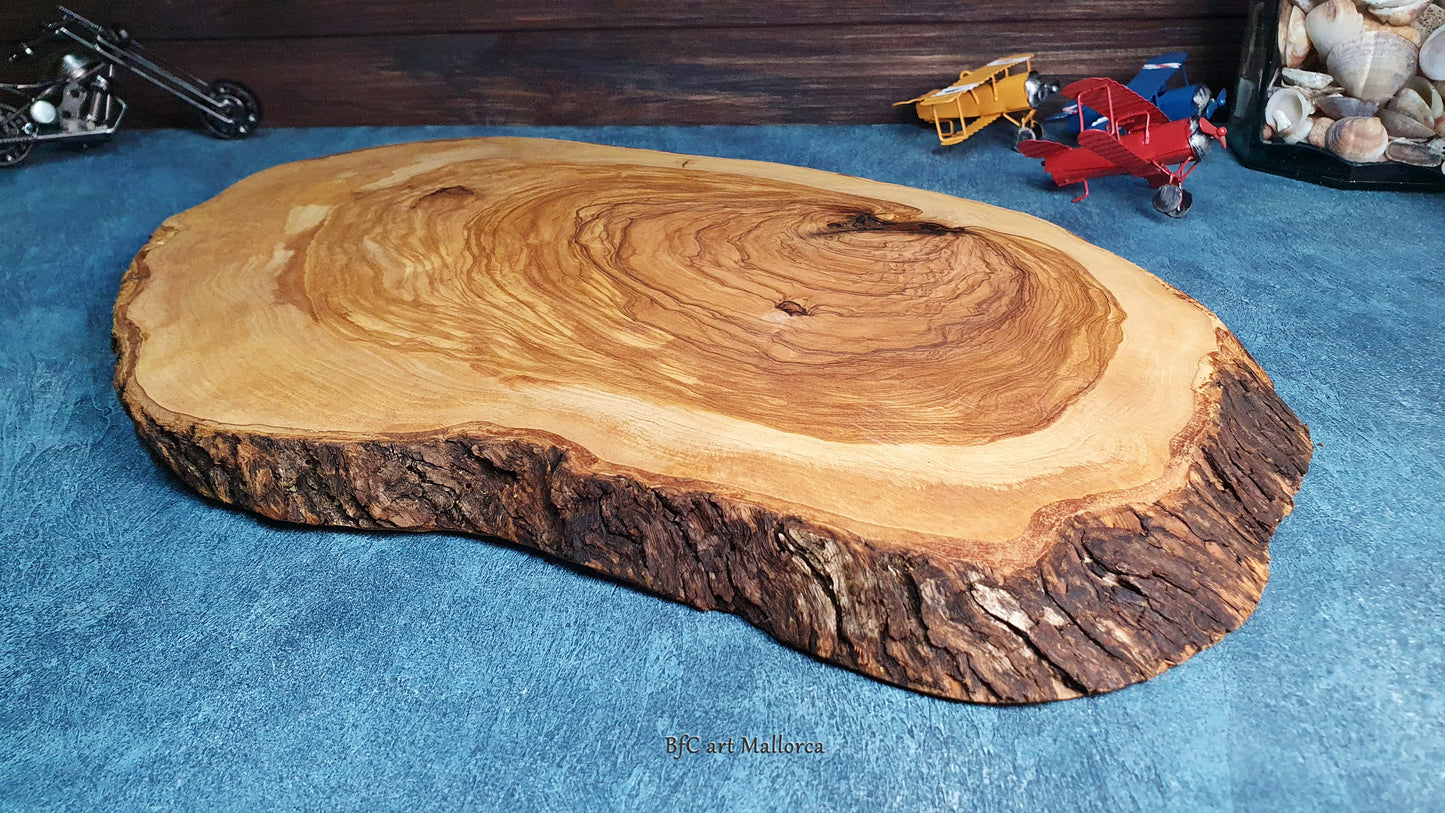 Natural Large Cutting Board, Rustic Olive Wood Cutting Board, Rustic Cheese Board, Rustic Bread Board, Extra Rustic Wood Board, Home Decor