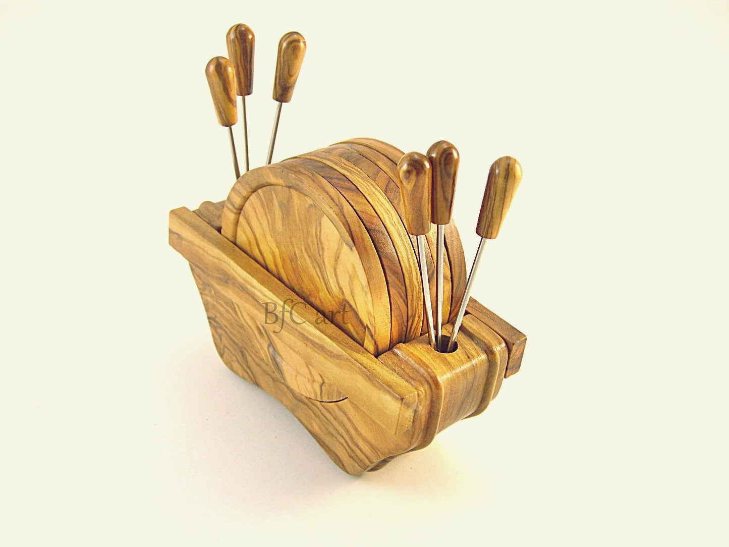 Wooden Coasters, Set cup Holder, Boat Coasters , Coaster Ship , 6 Skewers, Tea Coasters, Coffee Coasters, Whiskey Coaster, Wood Cup Holders