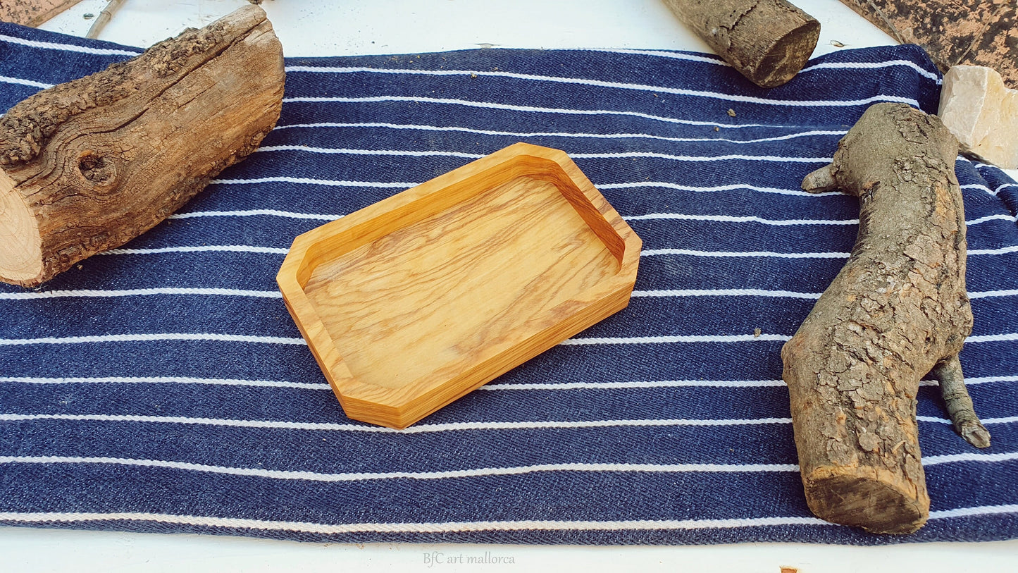 Appetizer Tray, Snack Tray, Wooden Cheese Tray, Olive Wood Tray, Wooden Tray, Square Tray, Small Wooden Tray, Wooden Food Tray Snack Tray