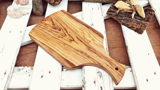 Cutting Board With Handle Olive Wood, Charcuterie Board, Cheese Tray wood, Bread Cutter , Chopping Boards Olive Wood, Vintage chopping board