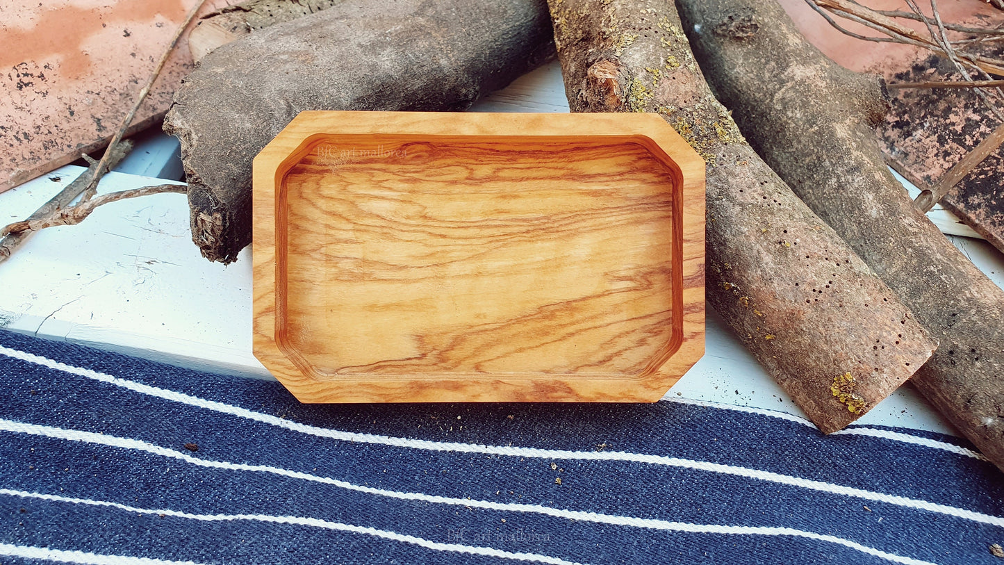 Appetizer Tray, Snack Tray, Wooden Cheese Tray, Olive Wood Tray, Wooden Tray, Square Tray, Small Wooden Tray, Wooden Food Tray Snack Tray