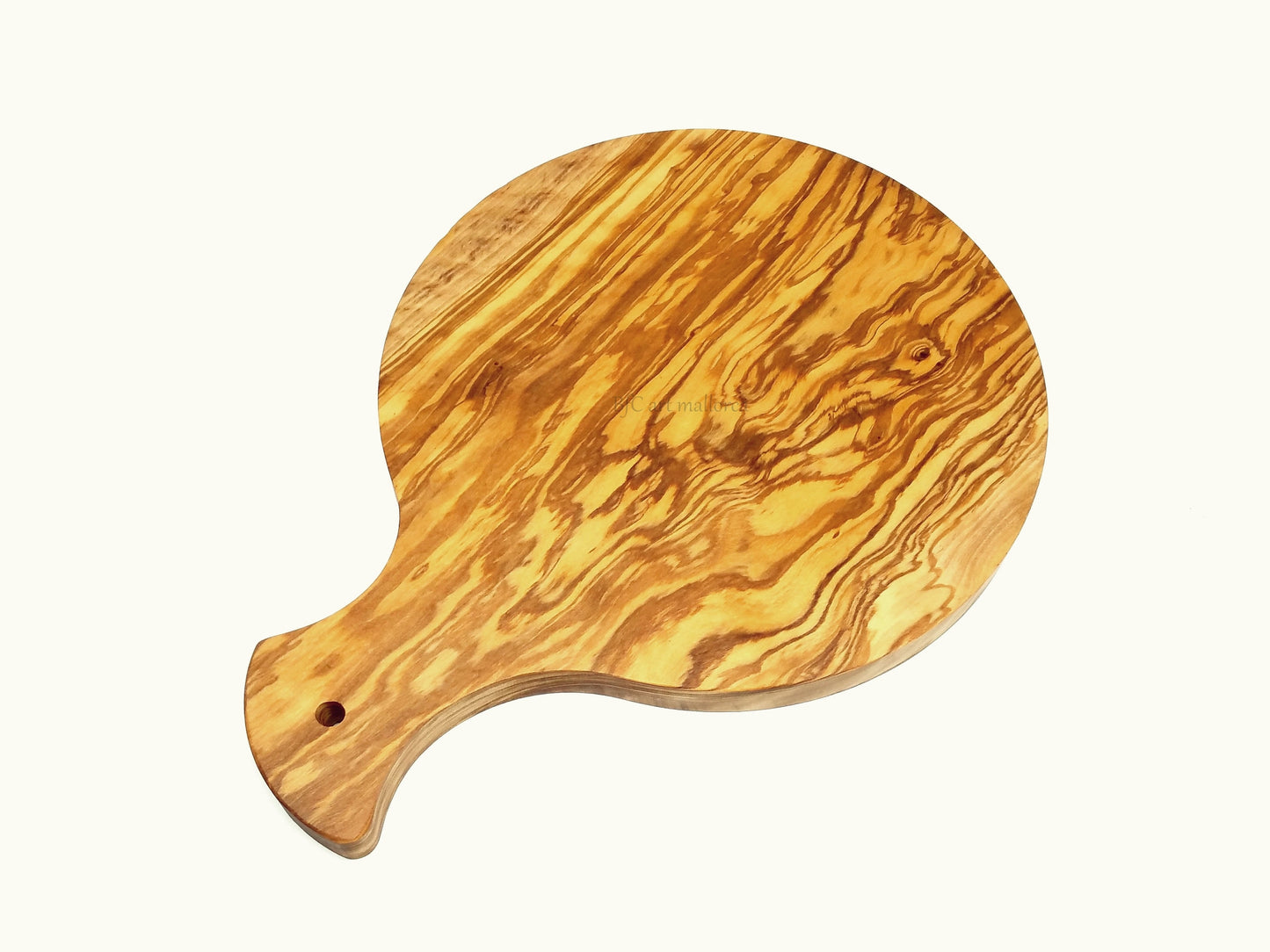 Cutting Board Olive Wood, Serving Board With Handle, Round Chopping Board, Round Cutting Board, Wood Plate, Round Wood Plate, Cutter Handle