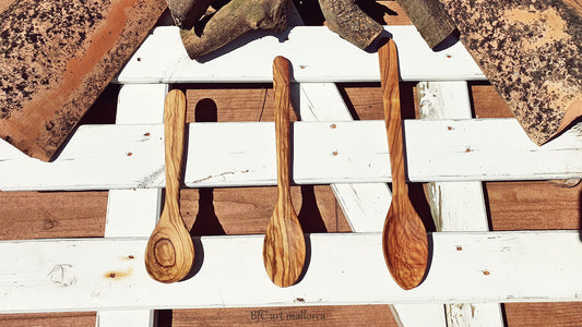 Spoon Olive Wood, Cooking Spoon, Spoon for Eating, Ecological and Natural Spoon, Kitchenware Spoon, Spoon Cooking, Wooden Spoon, Wood Spoon
