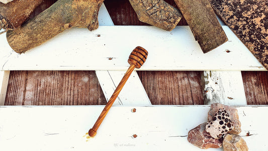 2 Honey Spoon, Wood Honey Dipper, Dipper Honey, Wooden Dipper Honey, Honey Dip Wood Stick Honey Spoon, Natural Honey Drizzle, Honey Server