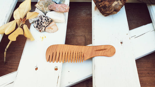 Hair Care Comb, Beard Comb, Wide Tooth Comb, Wood Comb beater weavin