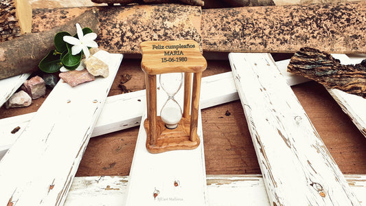 Relog arena de madera olivo