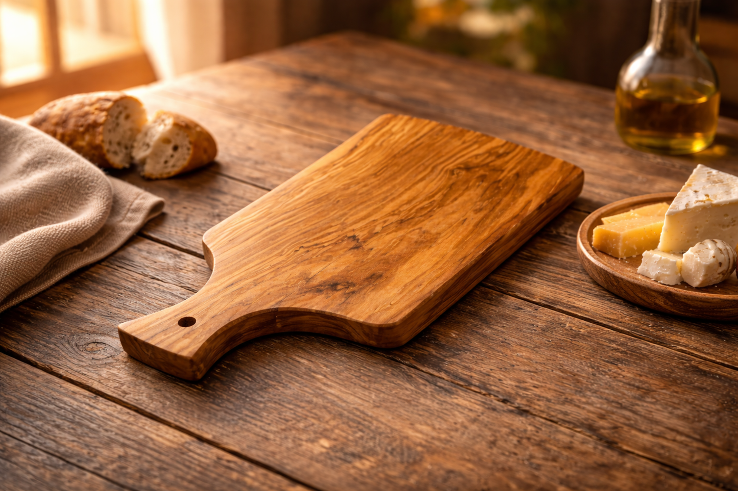 Cutting Board With Handle Olive Wood, Charcuterie Board, Cheese Tray wood, Bread Cutter , Chopping Boards Olive Wood, Vintage chopping board