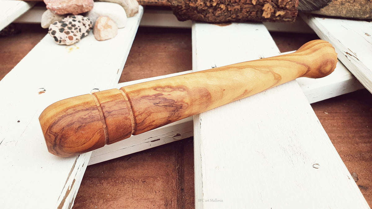 Olive Wood Mojito Muddler, Ice Crusher, Bartender Gift