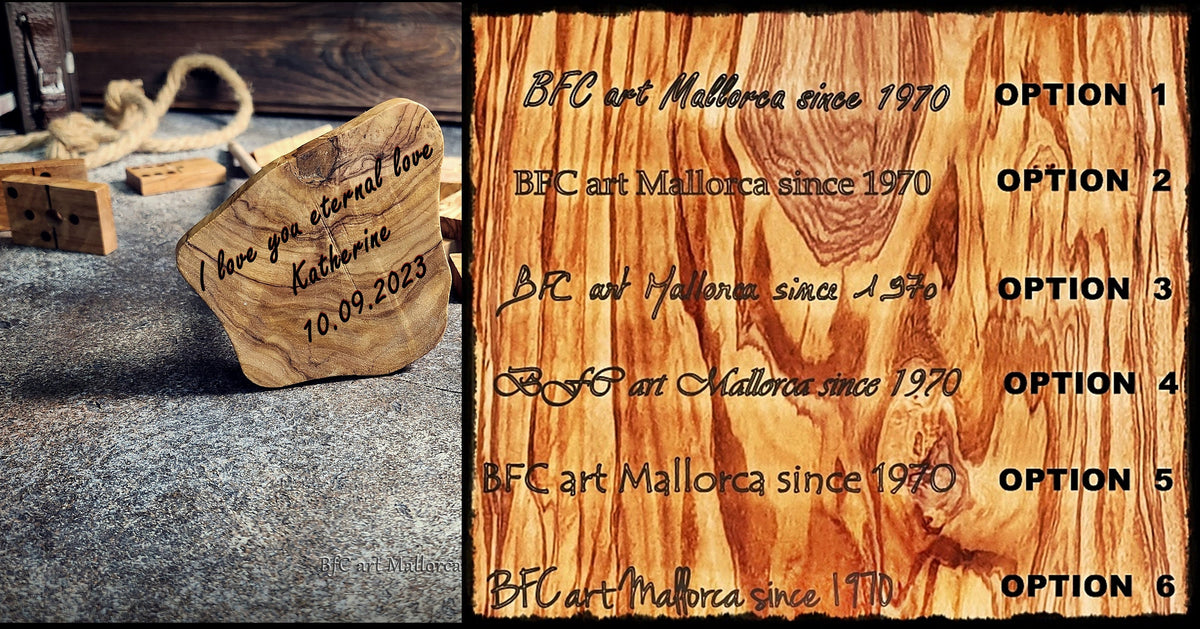 Personalized Olive Wood Dominoes Set: Handmade Double Six Domino Game