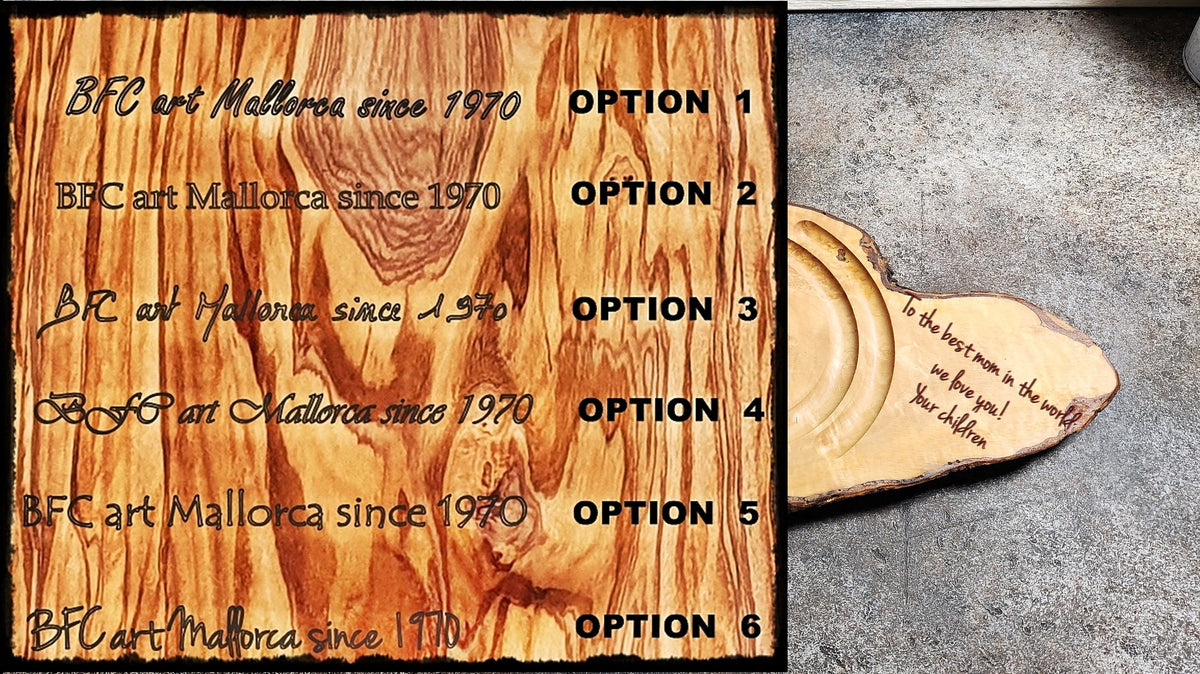 Handmade Olive Wood Solitaire Game with Glass Balls