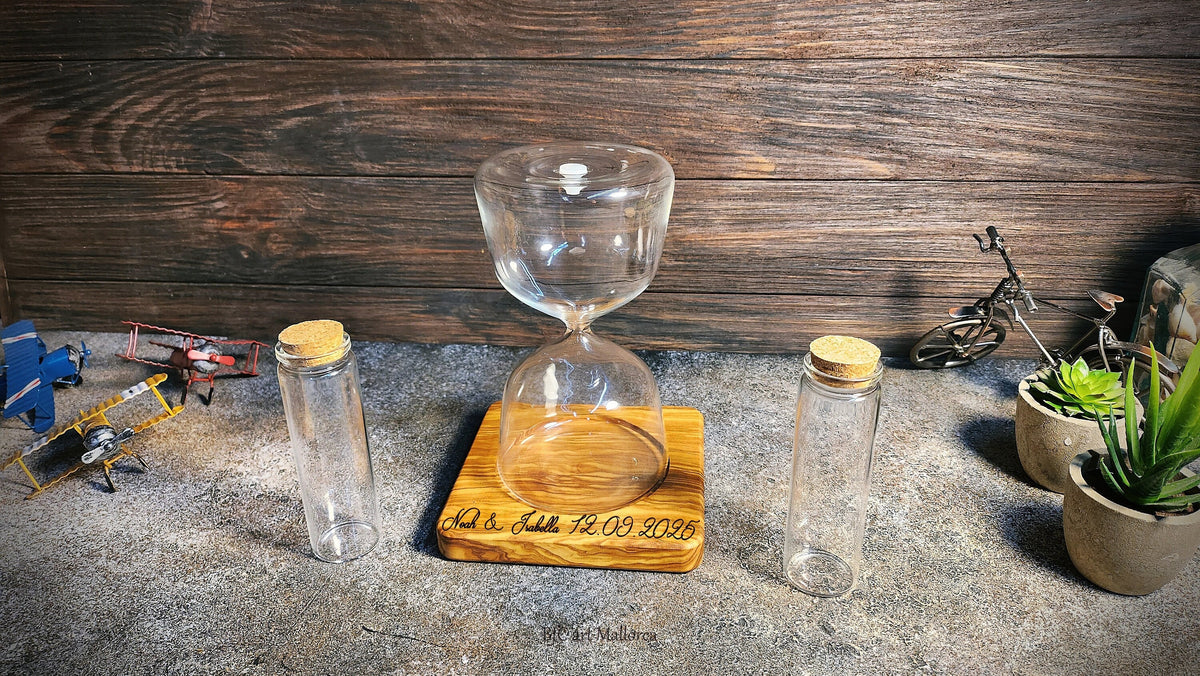 Unique Unity Sand Ceremony Set, Symbolize Love & Bonding for New Couples, Personalize Your Special Moment, Vintage Charm Your Unity Ritual
