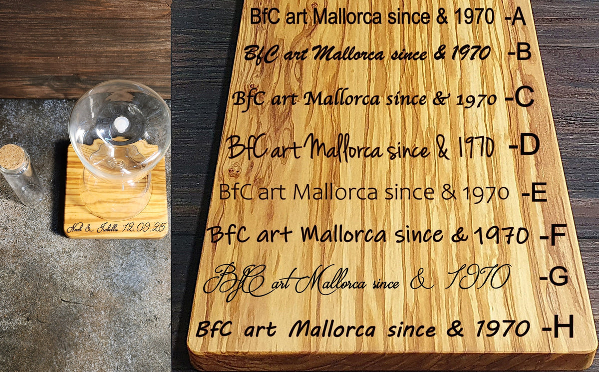 Olive Wood Unity Sand Ceremony Set: Hourglass & Vases, Personalized Wedding Decor