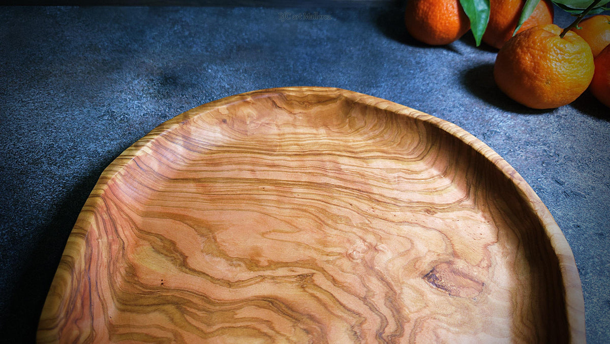 Handmade Olive Wood Plate