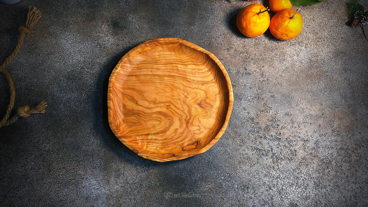 Handmade Olive Wood Plate
