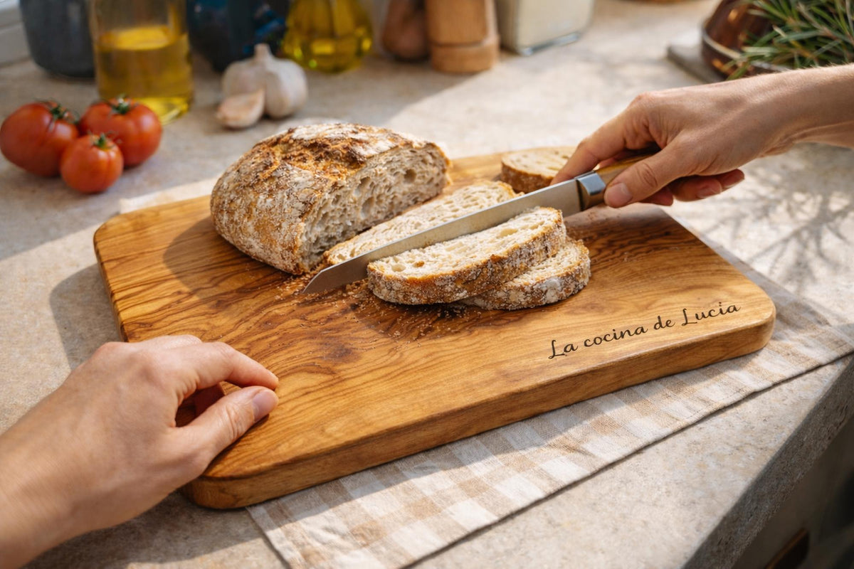 Custom Olive Wood Cutting Board, Charcuterie board gifts, Personalized Kitchen Gift, Engraved cutting boards with Engraved Message
