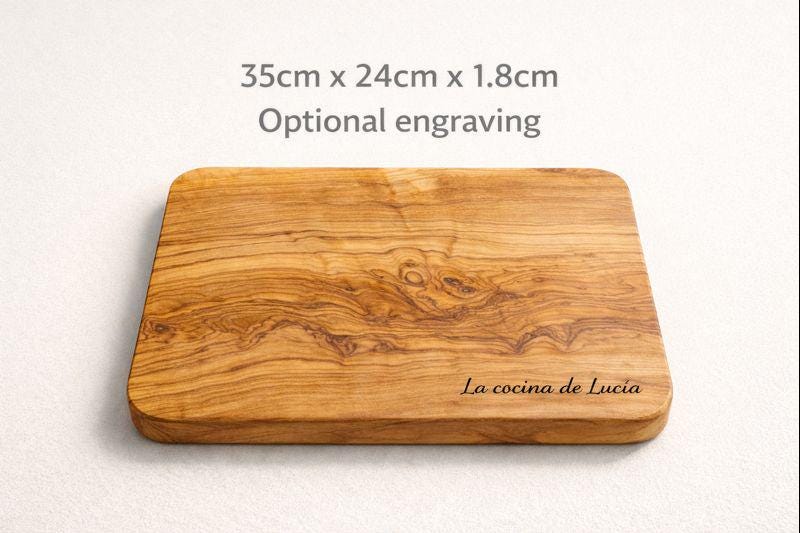 Custom Olive Wood Cutting Board, Charcuterie board gifts, Personalized Kitchen Gift, Engraved cutting boards with Engraved Message
