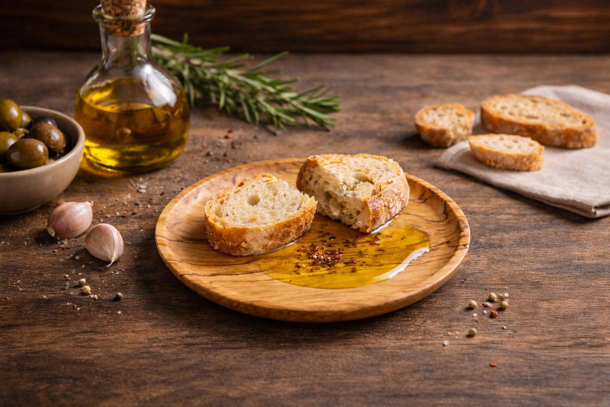 Handmade Olive Wood Plate, Small Appetizer Bowl, BfC Art