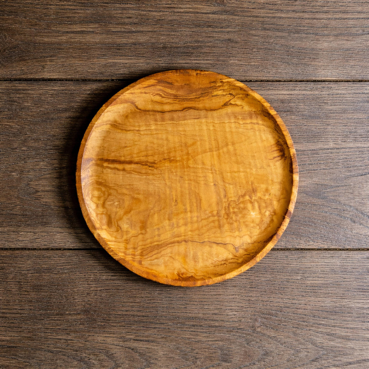 Handmade Olive Wood Plate, Small Appetizer Bowl, BfC Art
