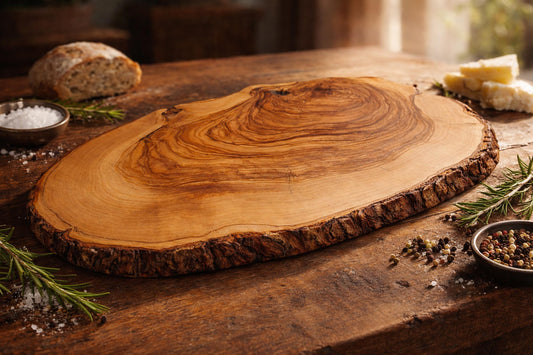 Natural Large Cutting Board, Rustic Olive Wood Cutting Board, Rustic Cheese Board, Rustic Bread Board, Extra Rustic Wood Board, Home Decor
