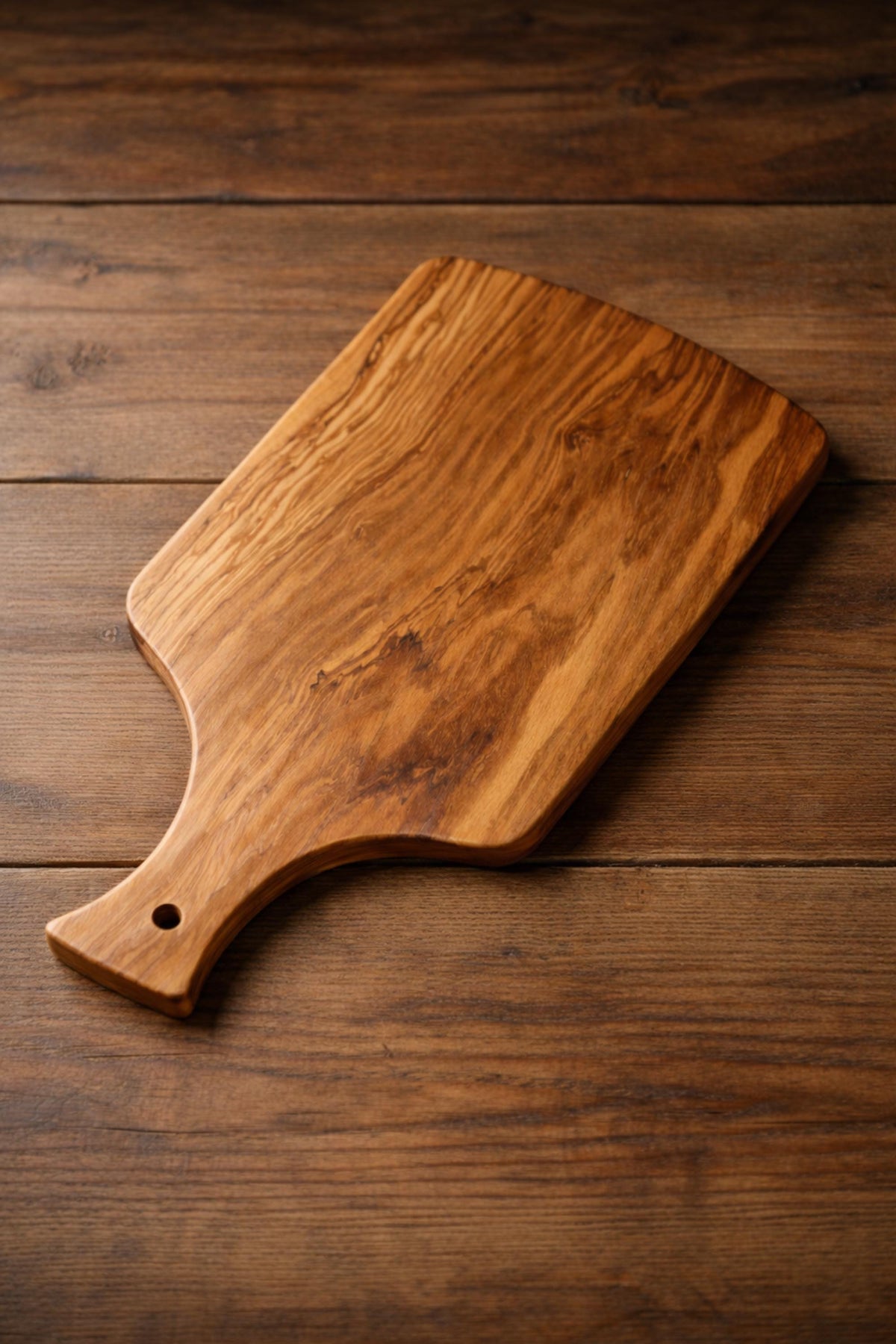 Olive Wood Cutting Board with Handle, Rustic Charcuterie Cheese Tray