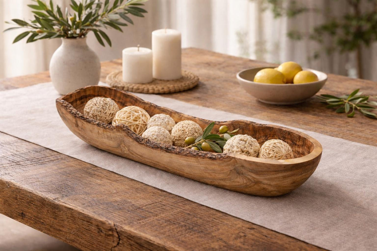 Baguette Bowl, Wooden Bowls, Long Bowls, Bowls, Long Serving Plate, Fruit Bowl, Fruit Plate, Rustic Bowls, Boat Shaped Bowl, Bread Baskets