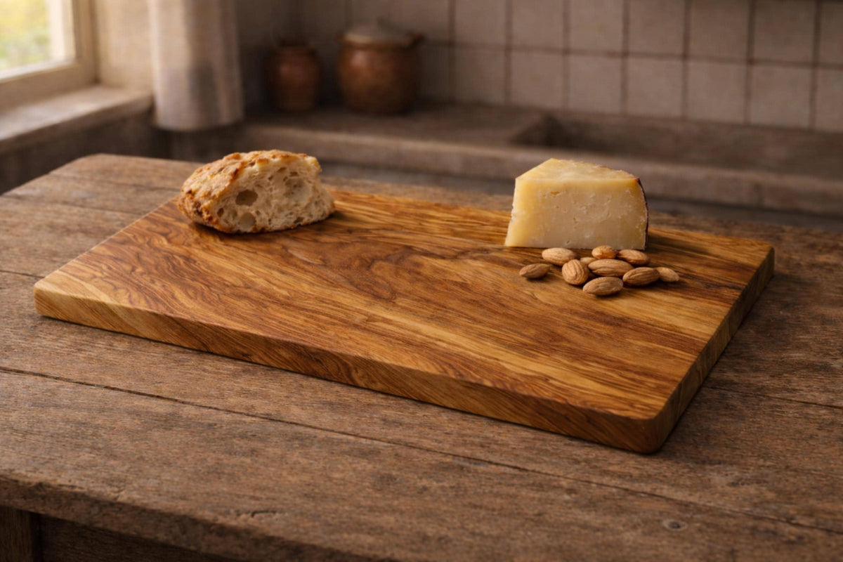 Personalized Olive Wood Cutting Board – Engraved Wedding Gift – Custom Charcuterie Board – Housewarming Gift – Rustic Kitchen Gift