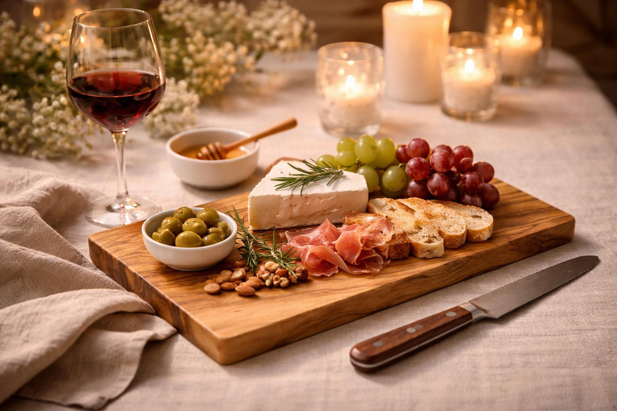 Personalized Olive Wood Cutting Board – Engraved Wedding Gift – Custom Charcuterie Board – Housewarming Gift – Rustic Kitchen Gift