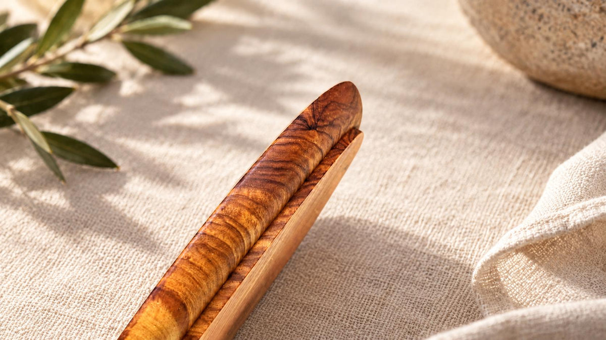 Rustic Olive Wood Plate, Handmade Serving Platter, Natural Appetizer Plate, Large Wooden Dinner Plate