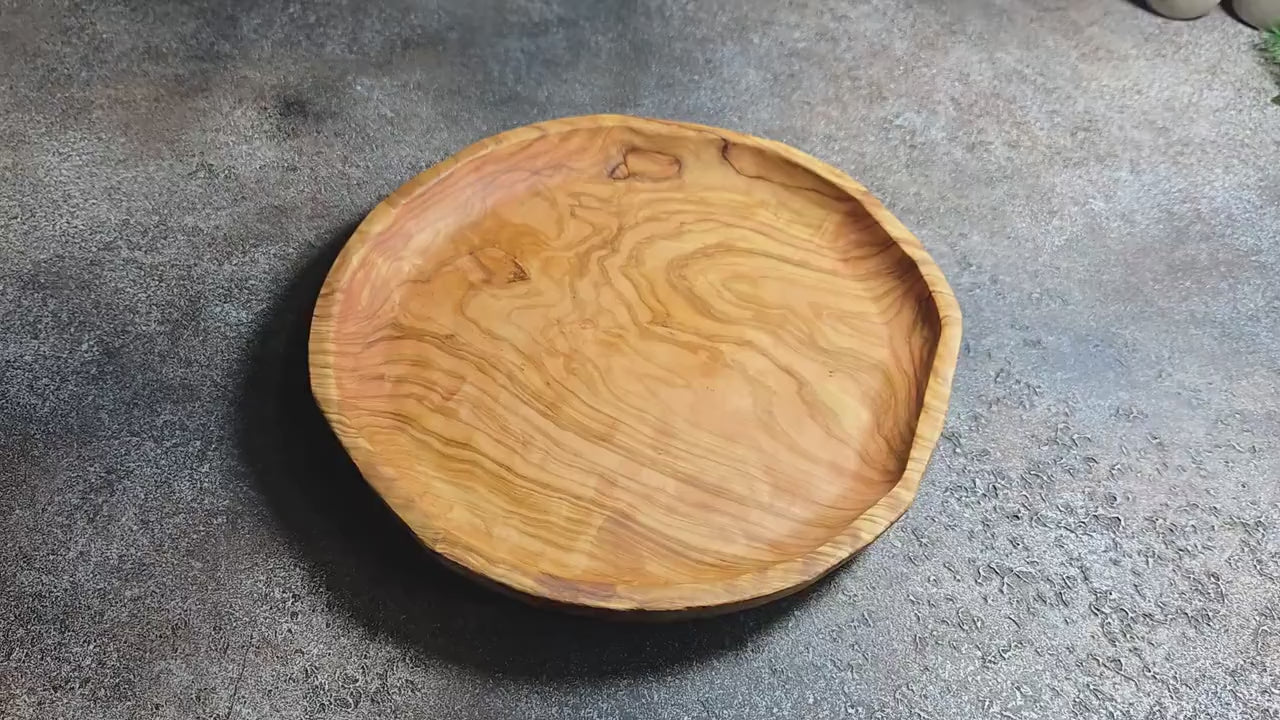 Handmade Olive Wood Plate