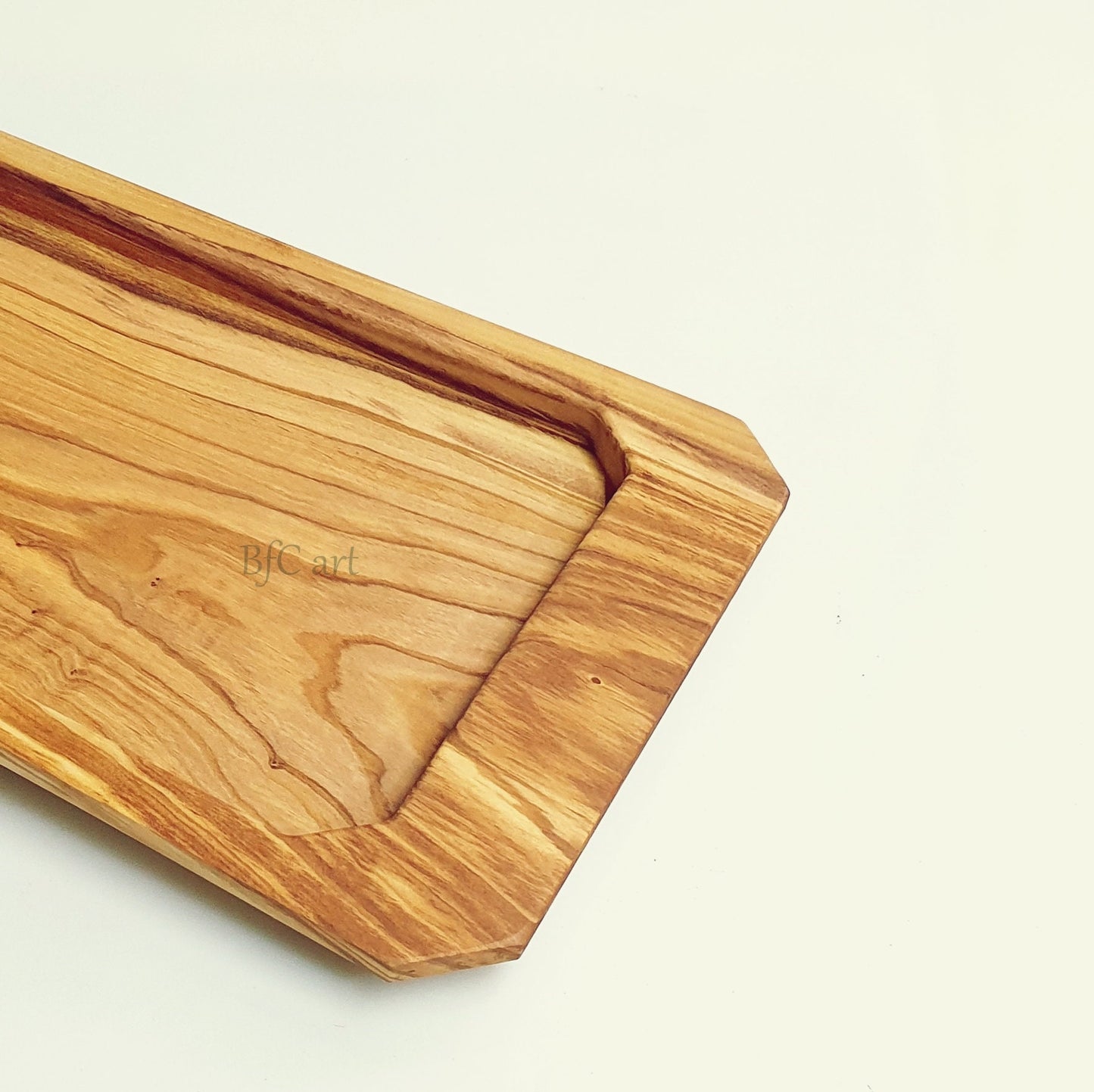 Olive Wood Serving Tray, Lunch Plate, Olive Wood Food Plate, Long Wooden Tray, Tea Coffee Biscuit Board, Meat & Fruit Tray, Cheese Tray Wood