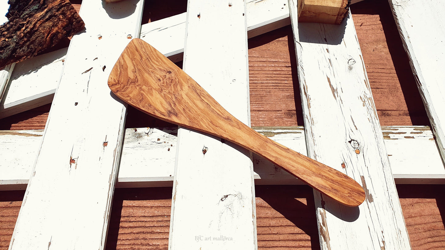 Large Wooden Spatula, Wooden Meat Spatula, Large Spatula, Fish Spatula, Anti-scratch Spatula, Japanese Spatula, Meat Spatula, wooden palette
