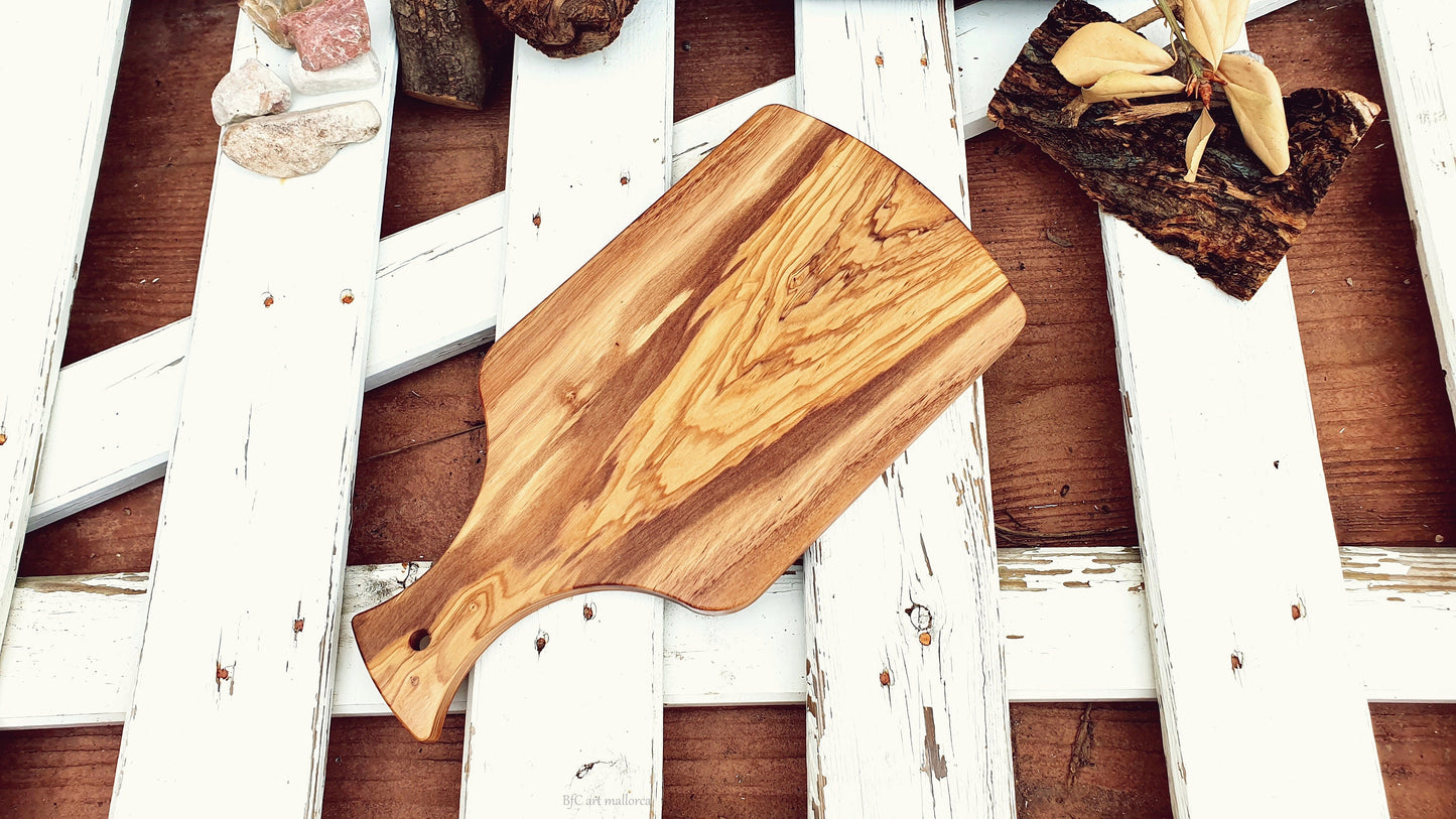 Chopping Board Olive Wood, Cutting Board Olive Wood, Cutting Board With Handle, Wooden Cheese Tray, Meat Tray, Cheese Tray, Bread Cutter