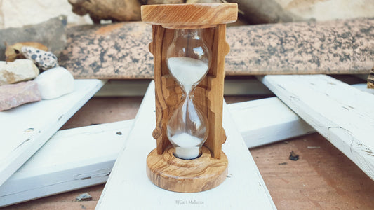 Sand clock, Vintage wooden hourglass, Desk clock, Vintage sand timer, Vintage sandglass timer, Sand timer, Vintage home decoration, Gift