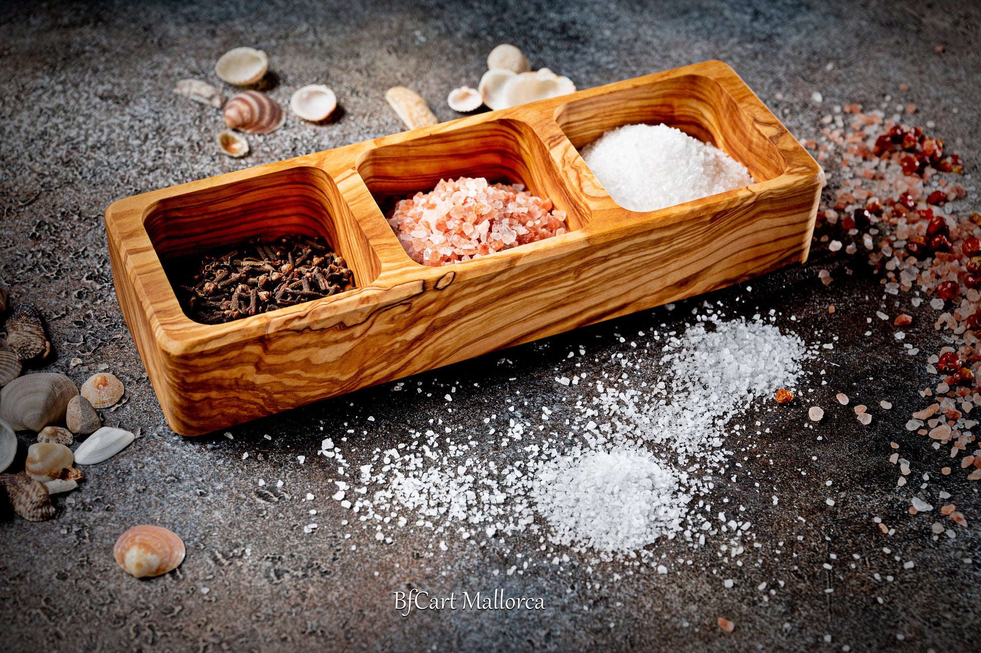 Custom Salt Box Kitchen with a Lid, Wooden Salt Box Large house decor, Salt Storage, Wooden Salt Cellar Set, Salt Container with Spoon